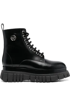 Philipp Plein Mid Flax Hexagon 55mm støvler