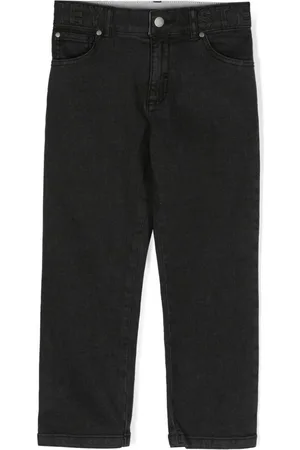 Stella McCartney Logoprægede jeans med lige ben