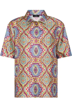 Etro Skjorte med paisleytryk