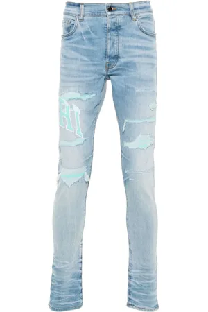 AMIRI Varsity-skinny-jeans med logo