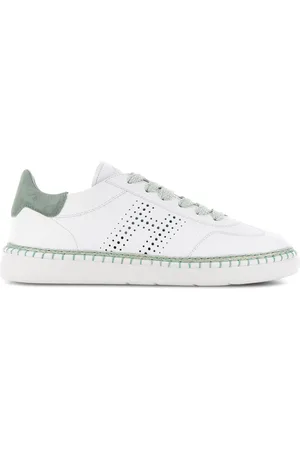 Hogan Perforerede sneakers i læder med logo
