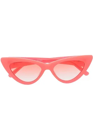 Linda Farrow X The Attico Dora cat eye-solbriller