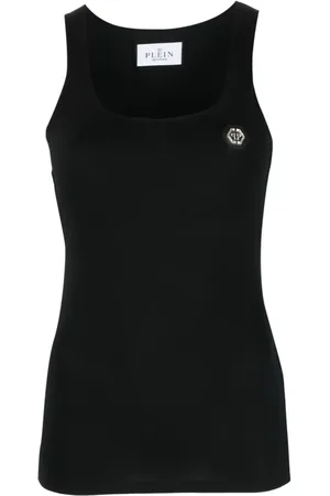 Philipp Plein Tanktop med logomærke