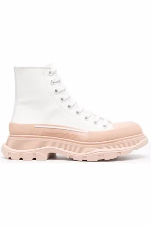 Alexander McQueen Tread Slick ankelstøvler med snøre