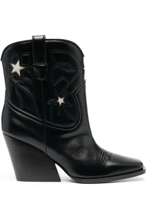 Stella McCartney Cloudy Alter 85mm cowboystøvler med broderi