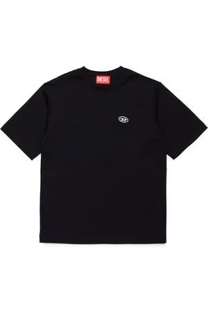 Diesel T-shirt med logoapplikation