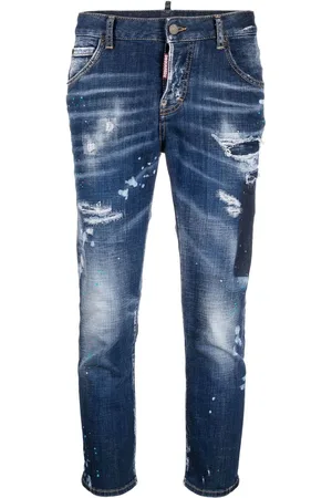 Dsquared2 Skinny-jeans med slitageeffekt i stilen