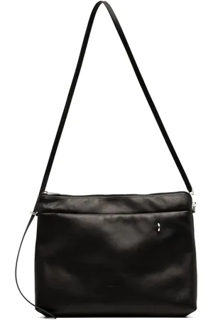 Rick Owens Stor Adri crossbody-taske i læder