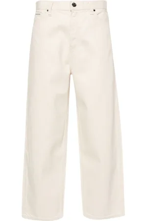 Calvin Klein Cropped jeans med høj talje