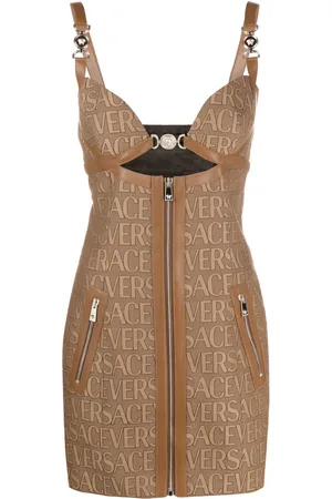 VERSACE Kort Allover kjole