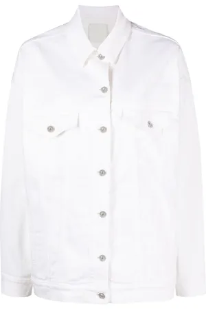 Givenchy Denimjakke med knaplukning