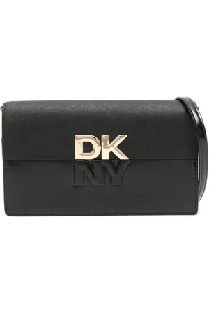 DKNY Clutch med bogstav-logo