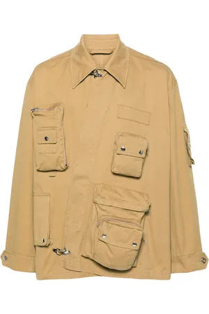 Lanvin X Future Crossed Front utility-jakke