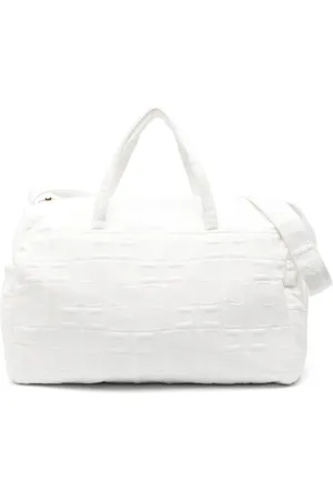 Elisabetta Franchi Monogram-præget pusletaske