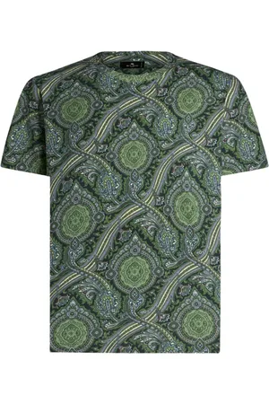 Etro T-shirt med paisleytryk