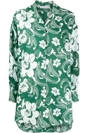 FAITHFULL THE BRAND Tortuga skjortekjole med blomstertryk