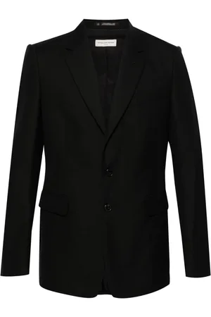 DRIES VAN NOTEN Enkeltradet uldblazer