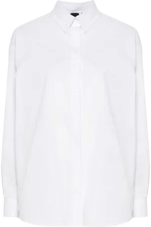 Pinko Skjorte i poplin med broderet logo