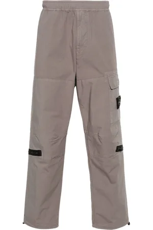 Stone Island Cargo-bukser med kompasmotiv
