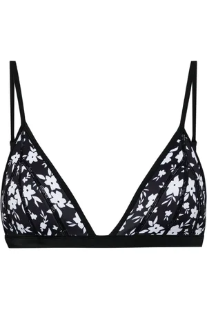 Duskii Blomstret trekantet bikinitop