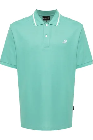 AGNÈS B. Polo med broderet logo