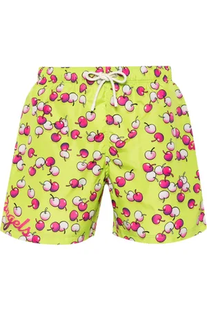 Palm Angels Badeshorts med kirsebær-tryk
