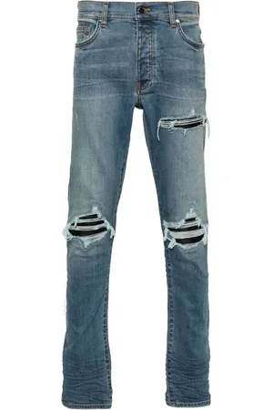 AMIRI MX1 skinny-jeans med slitageeffekt