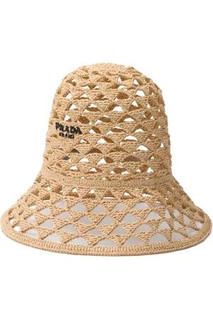 Prada Bøllehat med logobroderi