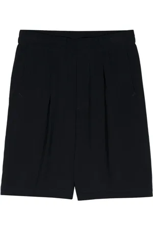 Giorgio Armani Shorts med brede ben og plisseret detalje