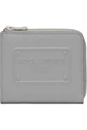 Dolce & Gabbana Pung med lynlås og præget logo