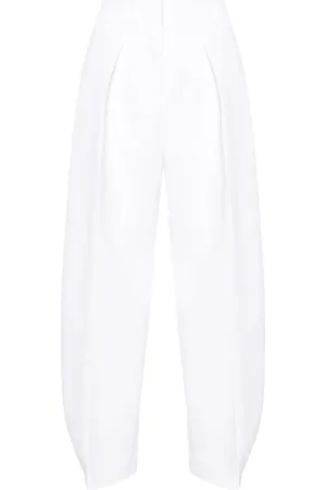 Jacquemus Plisserede Ovalo palazzo-bukser