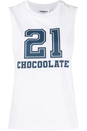 Chocoolate Tanktop med grafisk logotryk