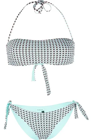 FISICO Bikini med geometrisk mønster