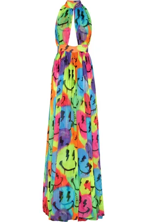 Philipp Plein Lang kjole i chiffon
