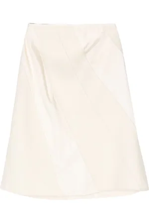 Jil Sander Midi-nederdel med paneler