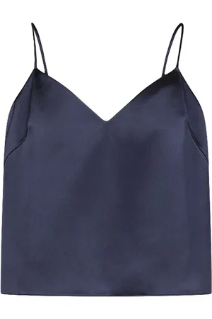 GALVAN Ischia satin-tanktop