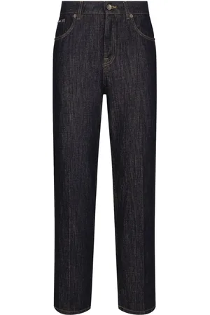 Dolce & Gabbana Højtaljede jeans med lige ben