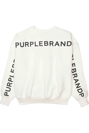Purple Brand Sweatshirt med logotryk