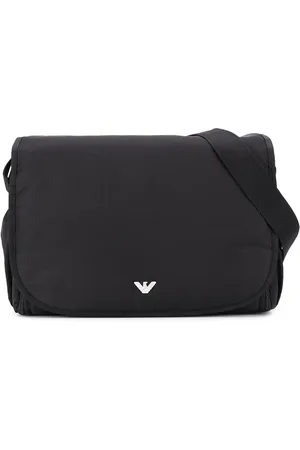 Emporio Armani Pusletaske med logoplade