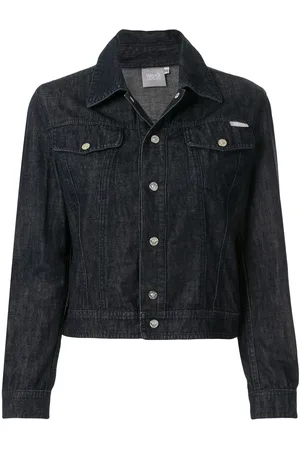 VERSACE Cropped denimjakke