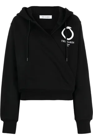 Trussardi Hættetrøje med logotryk