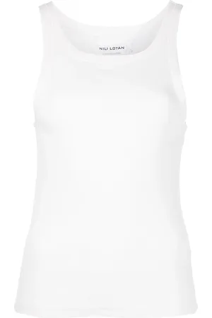 NILI LOTAN Ribbet vesttop