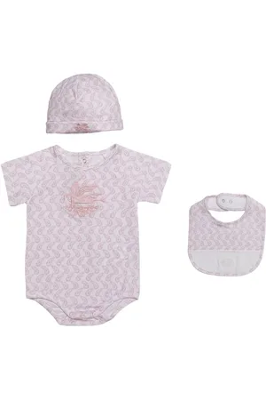 Etro Bodysuit i jersey med paisleytryk (sæt med tre)