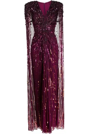 Jenny Packham Lotus Lady kjole med pailletter