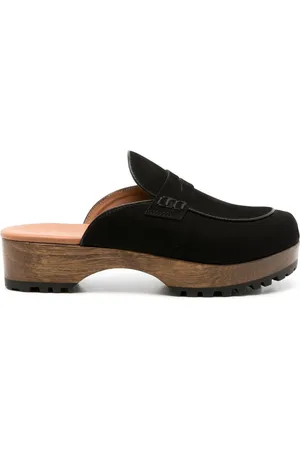 Sarah Chofakian Sarah træsko i nubuck-læder