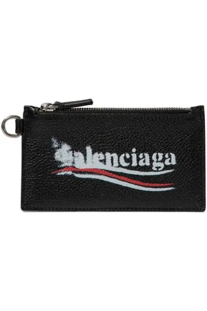 Balenciaga Kortholder-nøglering med logotryk