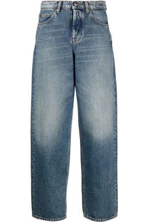 Twin-Set Højtaljede jeans med brede ben