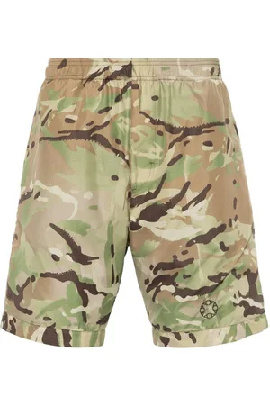 1017 ALYX 9SM Camo shorts med broderet logo