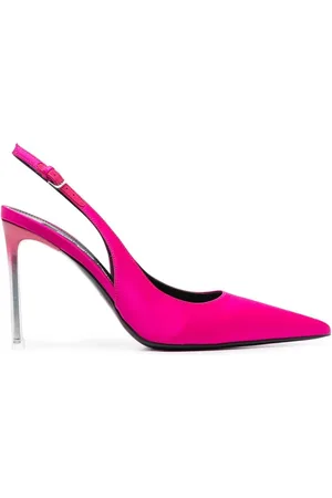 Sergio Rossi Slingback pumps i læder