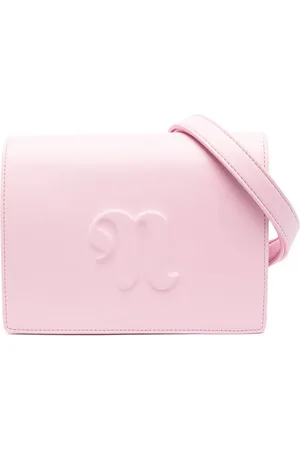 Nanushka Skuldertaske med præget logo